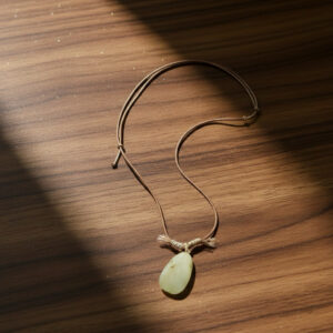 T14 Minimal Stone Pendant