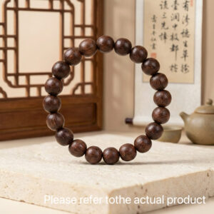 T39 Redwood Beaded Bracelet